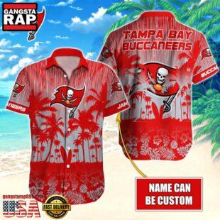 NFL Tampa Bay Buccaneers Vintage Style Custom Aloha Shirts