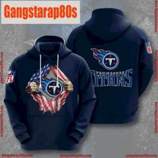 NFL Tennessee Titans All Over Print Unisex Hoodie For Men