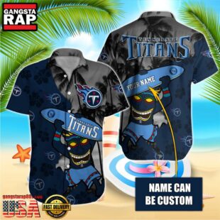 NFL Tennessee Titans Retro Custom Hawaiian Shirts