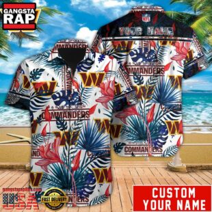 NFL Washington Commanders Custom Hawaiian Shirt