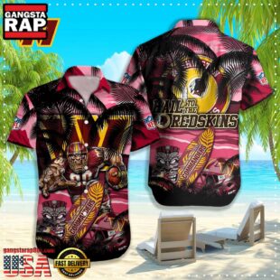 NFL Washington Commanders Hawaiian Shirt