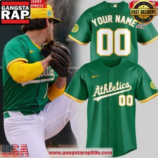 Oakland Athletics 2025 Spring Custom Name Number Baseball Jersey