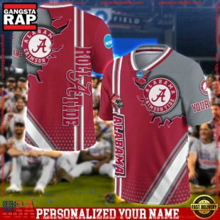 Personalized NCAA Alabama Crimson Tide Team Logo Player Football Jersey