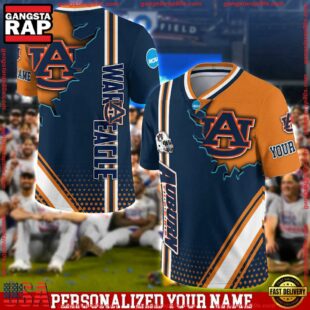 Personalized NCAA Auburn Tigers Team Logo Player Football Jersey