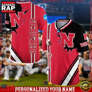 Personalized NCAA Nebraska Cornhuskers Team Logo Player Football Jersey