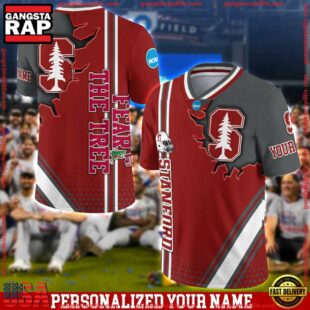 Personalized NCAA Stanford Cardinal Team Logo Player Football Jersey