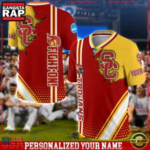 Personalized NCAA USC Trojans Team Logo Player Football Jersey