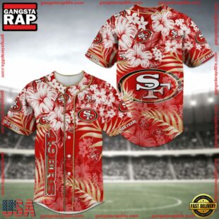 San Francisco ers NFL Baseball Jersey Shirt