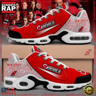 Welcome to New Seasion New Jersey Devils Custom Name Air Max Plus Shoes