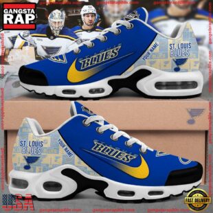 Welcome To New Seasion St Louis Blues Custom Name Air Max Plus Shoes